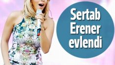 Sertab Erener evlendi