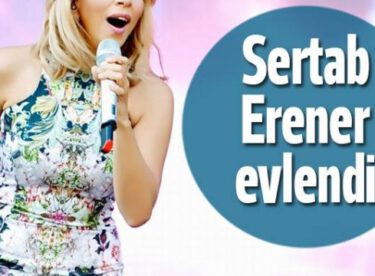 Sertab Erener evlendi