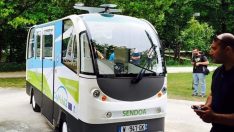 Avrupa’nın İlk Şoförsüz Minibüsleri Yolcu Taşımaya Başladı