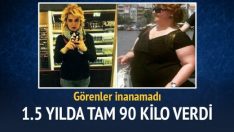 90 kilo verdi 66 kiloya indi