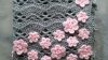 Tığ İşi Çiçekli Battaniye Resimli Anlatım