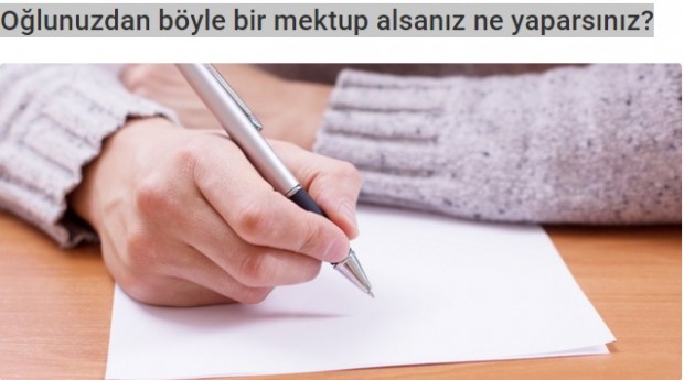 15 yaşındaki genç, babasına yazdığı mektubu yastığının üzerine bıraktı ve ortadan kayboldu.