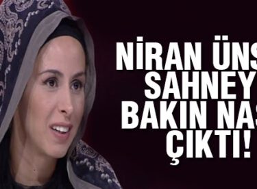 Niran Ünsal Dediğini Yaptı! İşte Peruklu Hali