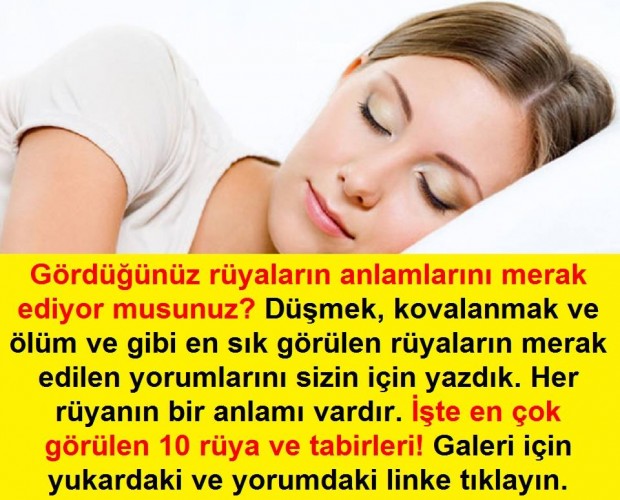 Gördüğünüz Rüyaların Anlamını Merak Ediyor musunuz?