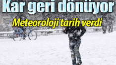 Kar o gün geri dönüyor