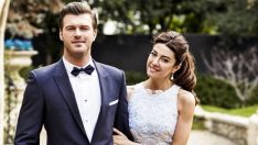 Kıvanç Tatlıtuğ Paris’te Başak Dizer’le evlendi