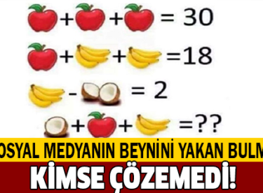 Meyve Bulmacası Cevabı