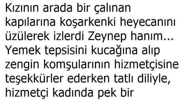 Annemin Güzel Yemeklerinden Getirdim