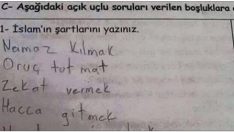 Yanlış ama Öğretmenlerinden tam puan almış cevaplar
