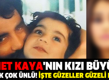 Ahmet Kaya’nın Minik Kızı Melis Büyüdü Ona Bir de Şimdi Bakın