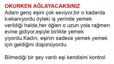 Hanımını kıskanan adam