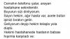Doktor’dan Aldığı İbretlik Mesaj