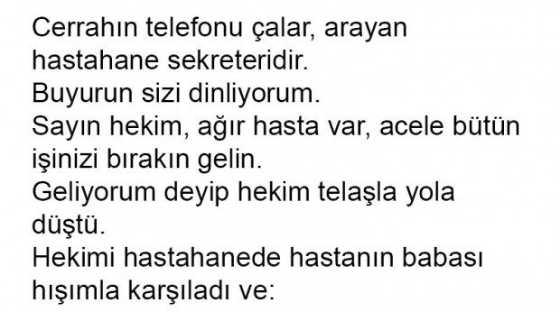 Doktor’dan Aldığı İbretlik Mesaj