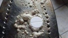 Ütünüzü aspirin ile temizleyin