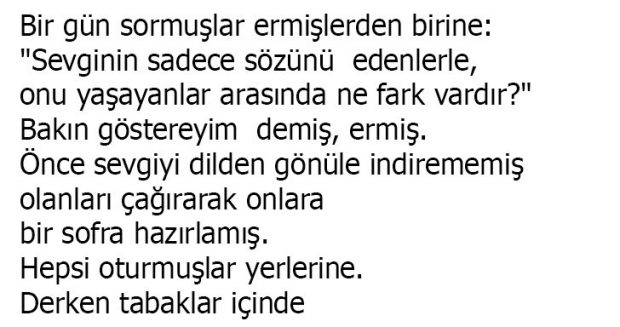 Sevgiyi Bilenler