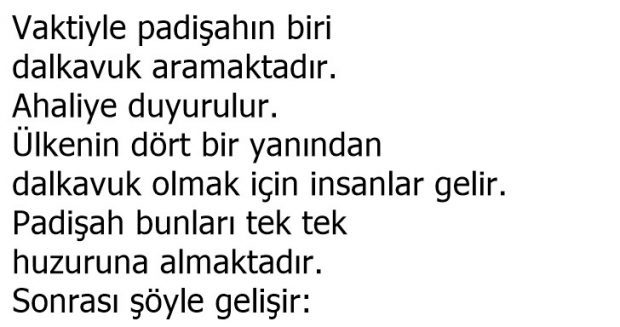 Dalkavuk Aranıyor