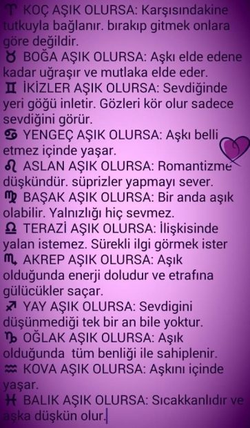 Hangi burç aşık olunca nasıl davranır ?