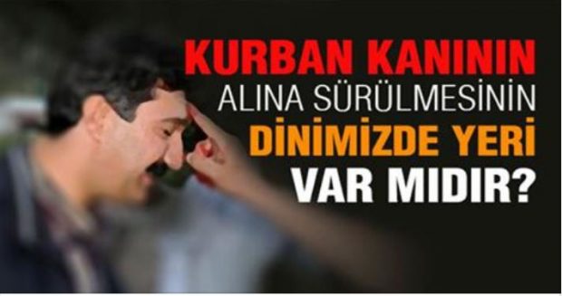 Diyanet: Kurban kanı alına sürülür mü sürülmez mi? açıklama yaptı!!