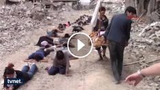 Nusaybin’de 42 teröristin teslim olma anı!