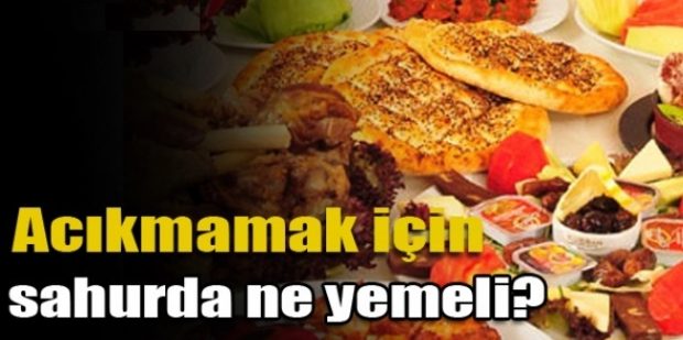 Sahurda Kesin Bunları Yiyin Rahat Bir Oruç Tutun !