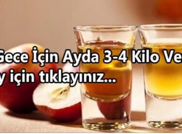 Her Gece İçin Ayda 3-4 Kilo Verin..!!!