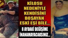 Boşandığı kocasına inat 8 ayda 65 kilo verdi