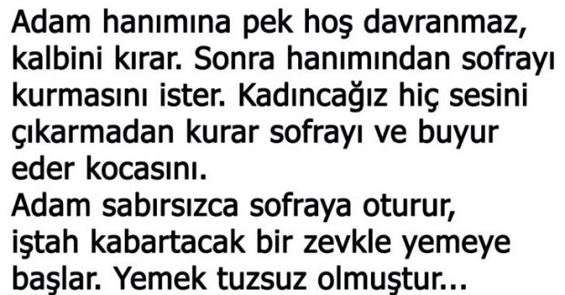 Sevdiklerinizi Üzmeyin