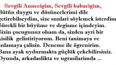 Sevgili Anneciğim, Sevgili babacığım