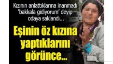 Öz Kızını taciz eden eşini öldürdü !
