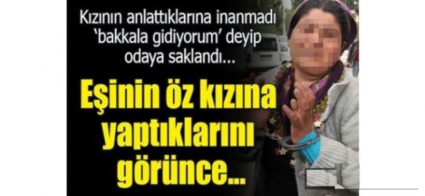 Öz Kızını taciz eden eşini öldürdü !