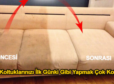 Amonyak İle Evde Koltuklarınızı Temizleme Yöntemi