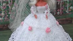 Örgü Barbi Bebek Giysileri