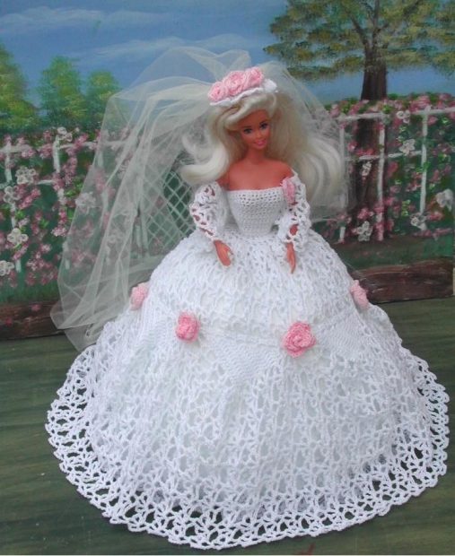 Örgü Barbi Bebek Giysileri