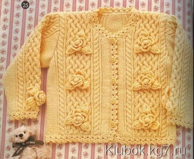 Harika Örgü Bebek Hırkaları