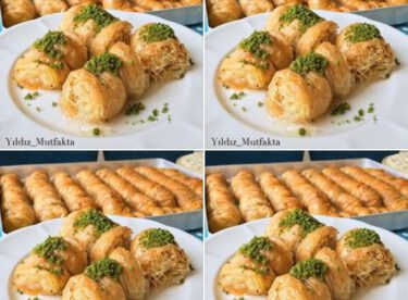 Cevizli Kadayıflı Burma Baklava