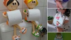 Tuvalet Kağıtları İçin Çılgın Ve Bir o Kadar da Şirin Fikirler