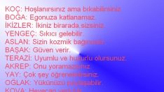 Burçlar ve birbirlerine olan bağları