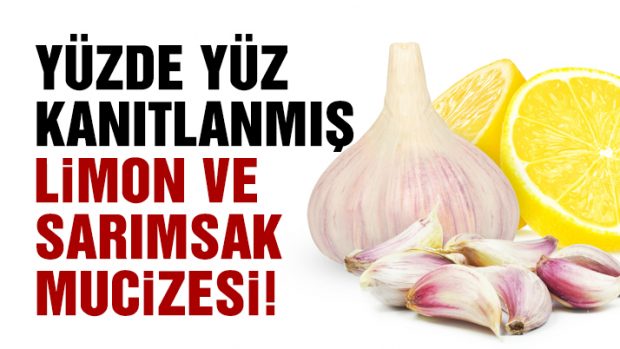 Limon ve sarımsak mucizesi!