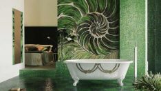 Banyolarda Mozaik Süsleme
