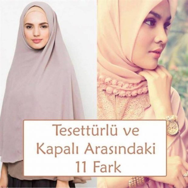 Kapalı ve Tesettürlü Arasındaki Farklar
