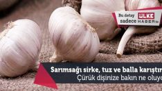 Sarımsağı sirke, tuz ve balla karıştırın! Bakın ne oluyor.