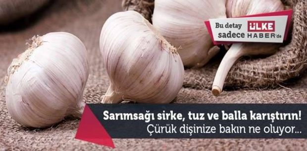 Sarımsağı sirke, tuz ve balla karıştırın! Bakın ne oluyor.