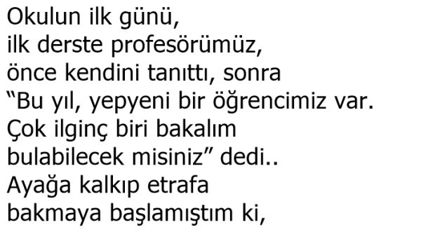 Yapamadıklarınız İçinizde Kalmasın