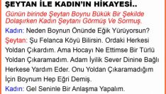ŞEYTAN İLE KADININ HİKAYESİ… MUTLAKA OKUYUN!
