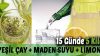 Yeşil Çay Limon Soda İle Zayıflama Kürü