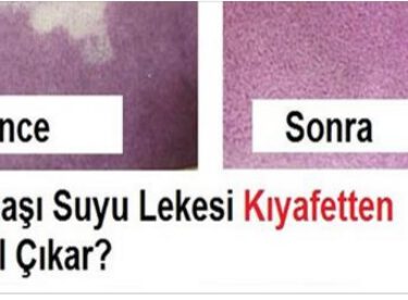 Çamaşır Suyu Lekesi Kıyaffetten Nasıl Çıkar İşte Çözümler