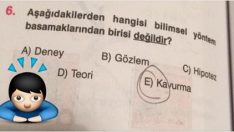 Yurdum Öğretmeninin Farklı Kafalarla Hazırladığı Çözenleri Dumura Uğratan 15 Sınav Sorusu