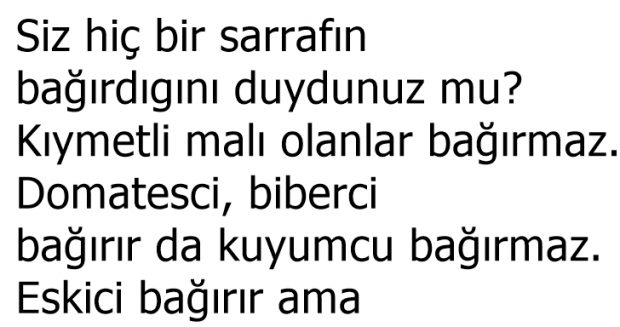 Duydunuz mu?