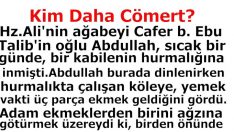 Kim Daha Cömert