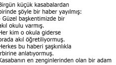 Akıl Öğretilen Okul